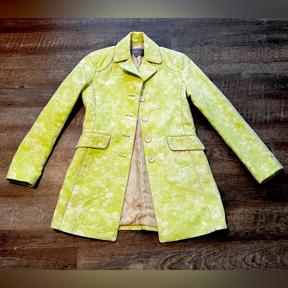 Vintage Brocade Ann Taylor Dress Coat